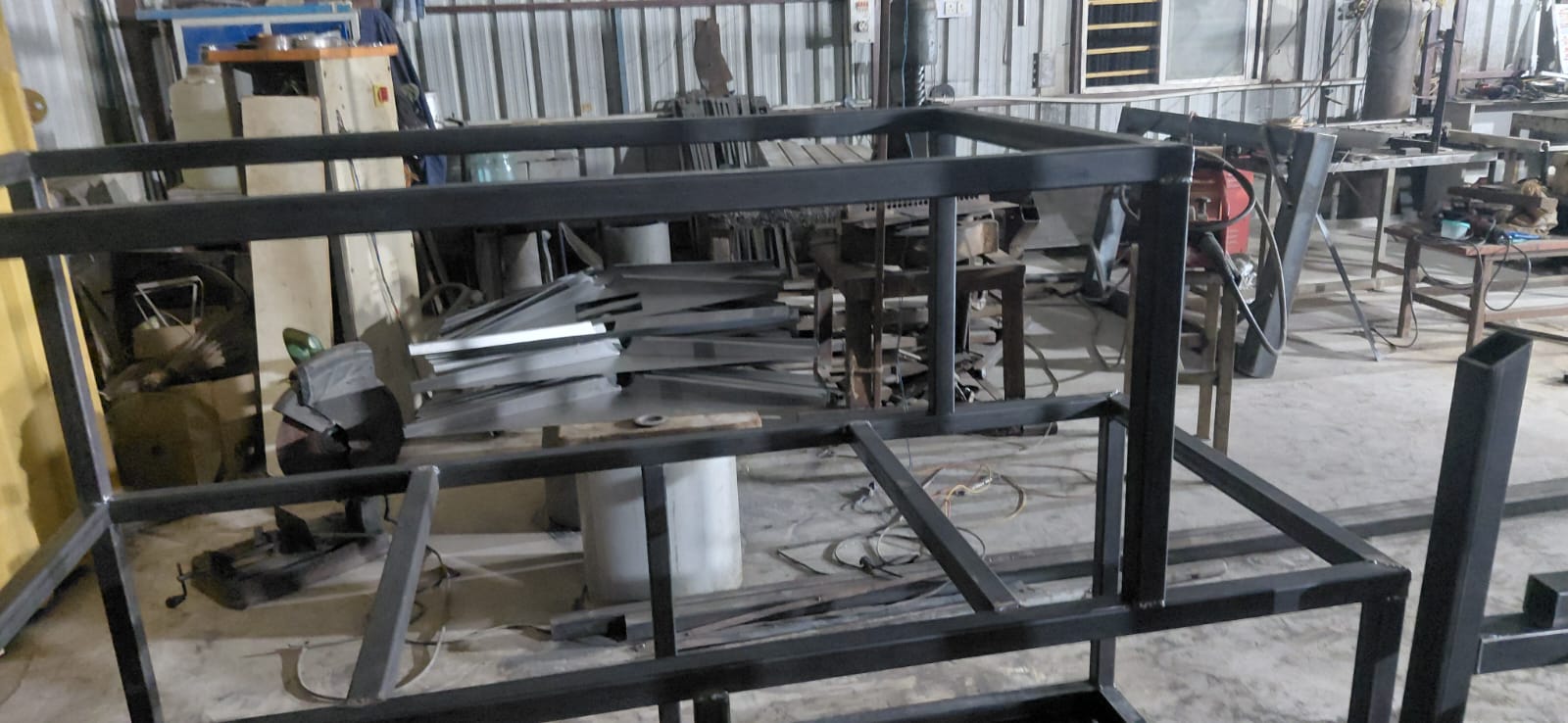 Custom Machine Frame Fabrication