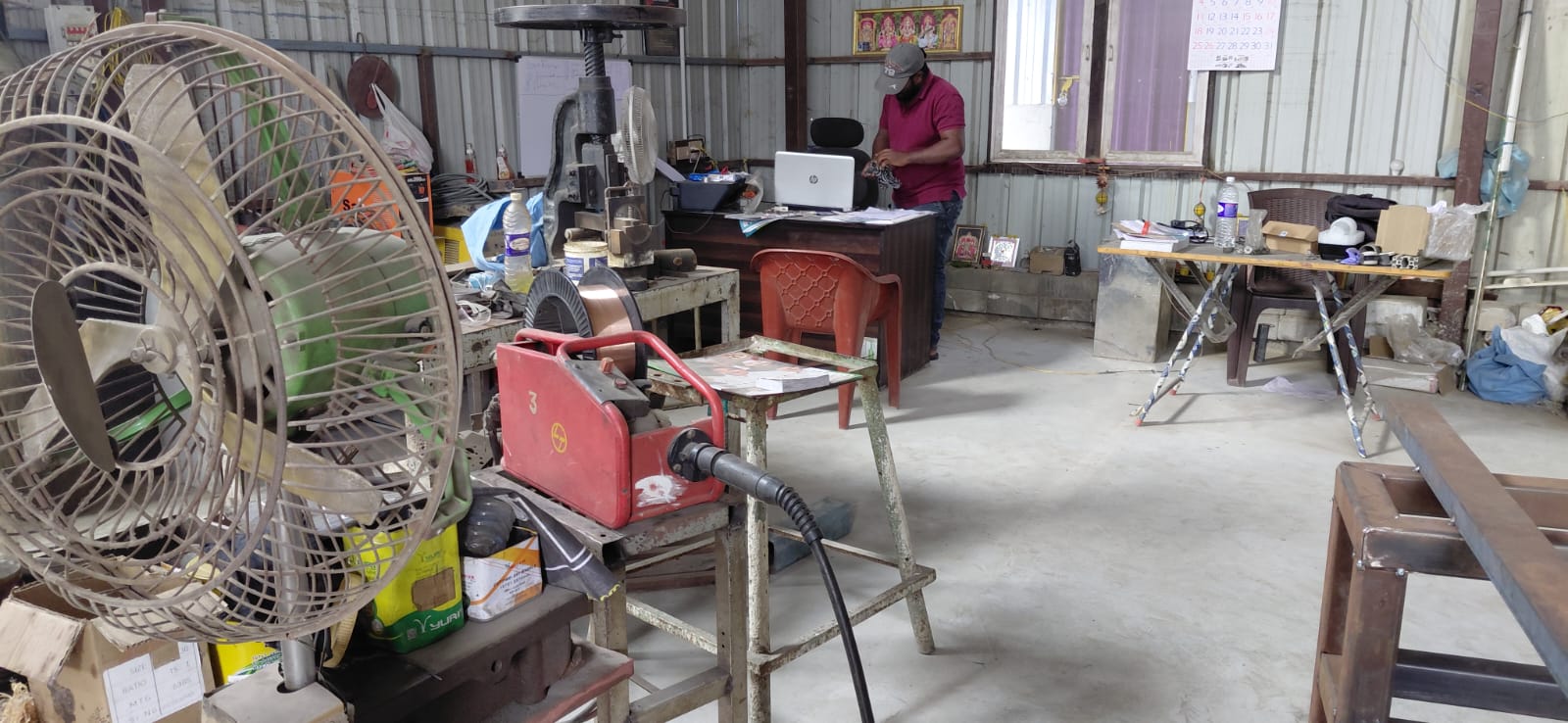 Custom Machine Frame Fabrication